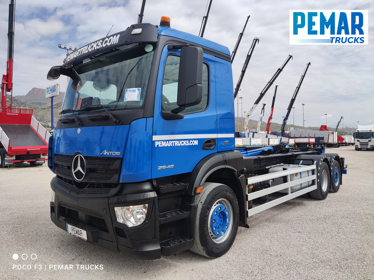 MERCEDES-BENZ ANTOS 2546 6X2 MULTILIFT - מוביל מכולות/ משאית החלפת גוף: תמונה 2 MERCEDES-BENZ ANTOS 2546 6X2 MULTILIFT - מוביל מכולות/ משאית החלפת גוף: תמונה 2