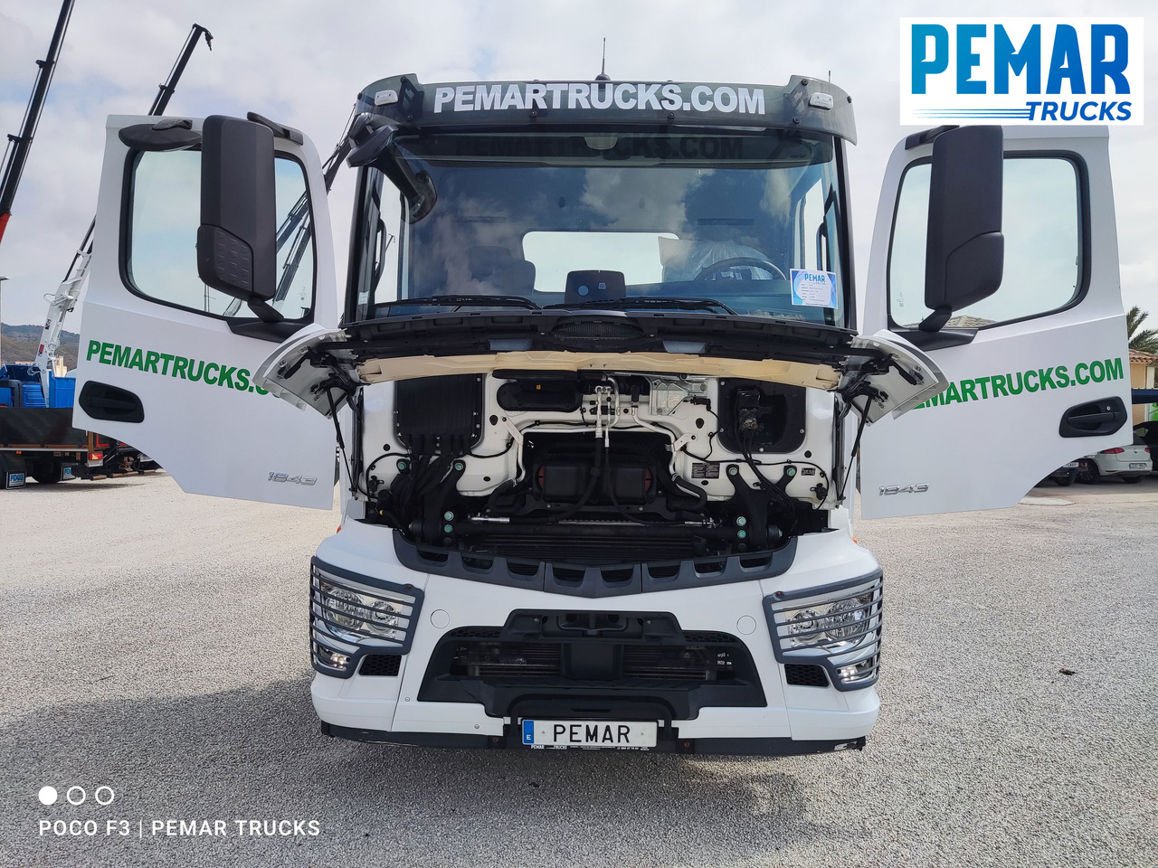 יחידת טרקטור MERCEDES-BENZ AROCS 1843 TRACTORA EQUIPO HIDRAULICO: תמונה 23
