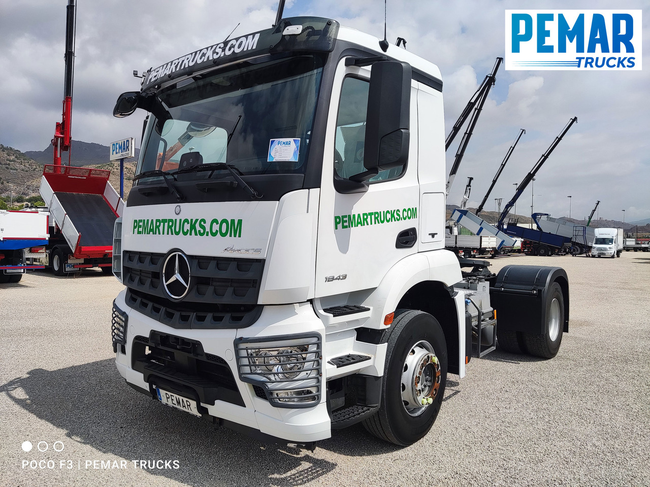 MERCEDES-BENZ AROCS 1843 TRACTORA EQUIPO HIDRAULICO - יחידת טרקטור: תמונה 1 MERCEDES-BENZ AROCS 1843 TRACTORA EQUIPO HIDRAULICO - יחידת טרקטור: תמונה 1
