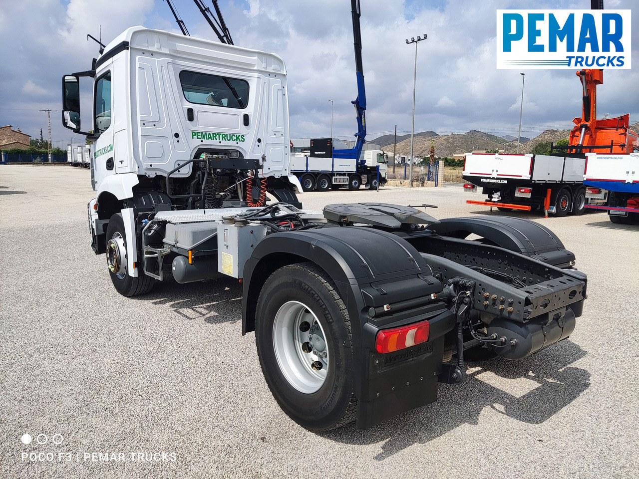 יחידת טרקטור MERCEDES-BENZ AROCS 1843 TRACTORA EQUIPO HIDRAULICO: תמונה 7