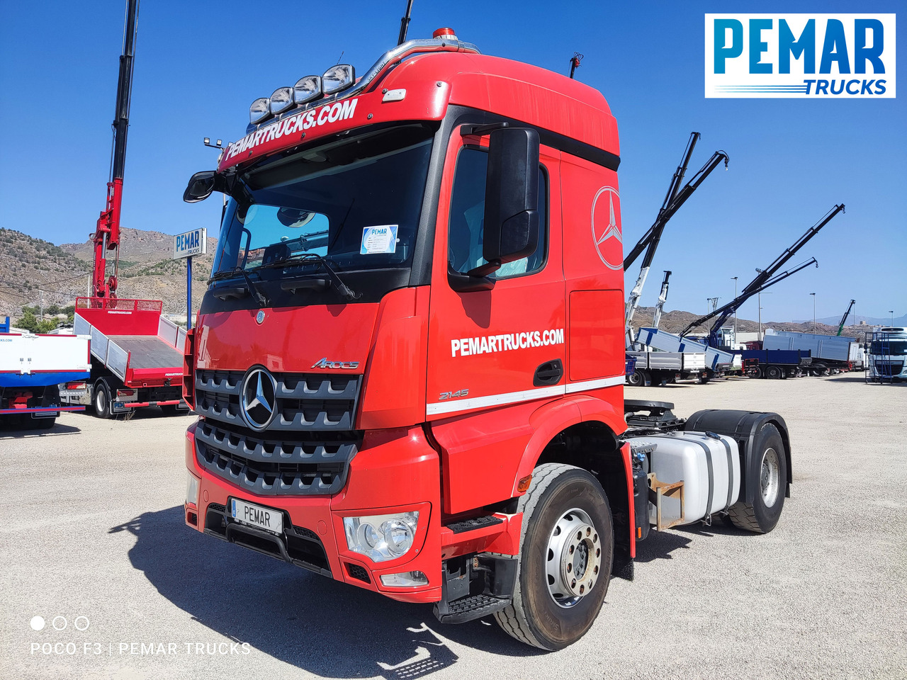 MERCEDES-BENZ AROCS 2145 TRACTORA EQUIPO HIDRAULICO - יחידת טרקטור: תמונה 1 MERCEDES-BENZ AROCS 2145 TRACTORA EQUIPO HIDRAULICO - יחידת טרקטור: תמונה 1