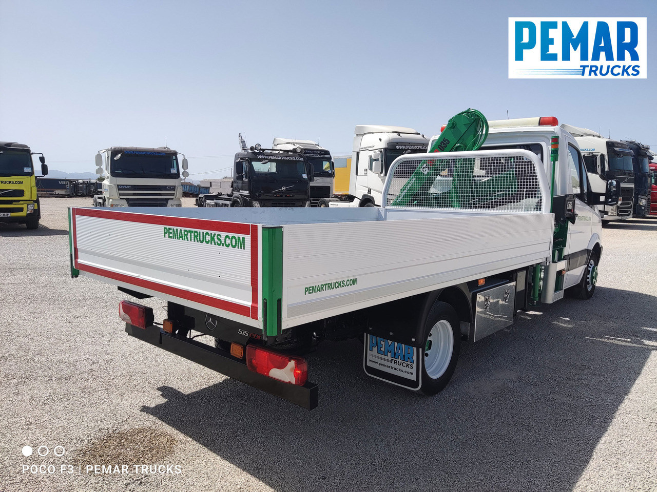 MERCEDES-BENZ SPRINTER 515 CDI GRUA CAJA FIJA 150 CV - משאית צד נופל/ שטוחה, משאית מנוף: תמונה 5 MERCEDES-BENZ SPRINTER 515 CDI GRUA CAJA FIJA 150 CV - משאית צד נופל/ שטוחה, משאית מנוף: תמונה 5