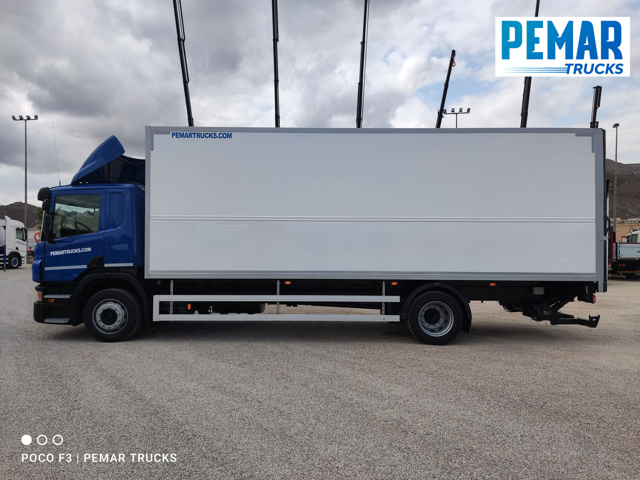 משאית תיבה SCANIA P 230 CAJA CERRADA 16.5T: תמונה 8