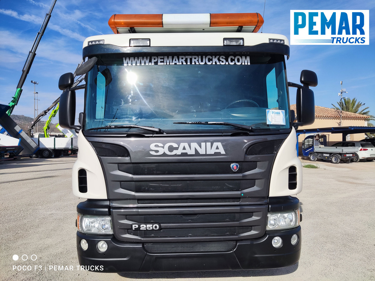 SCANIA P 250 GRUA CAJA FIJA - משאית מנוף: תמונה 3 SCANIA P 250 GRUA CAJA FIJA - משאית מנוף: תמונה 3