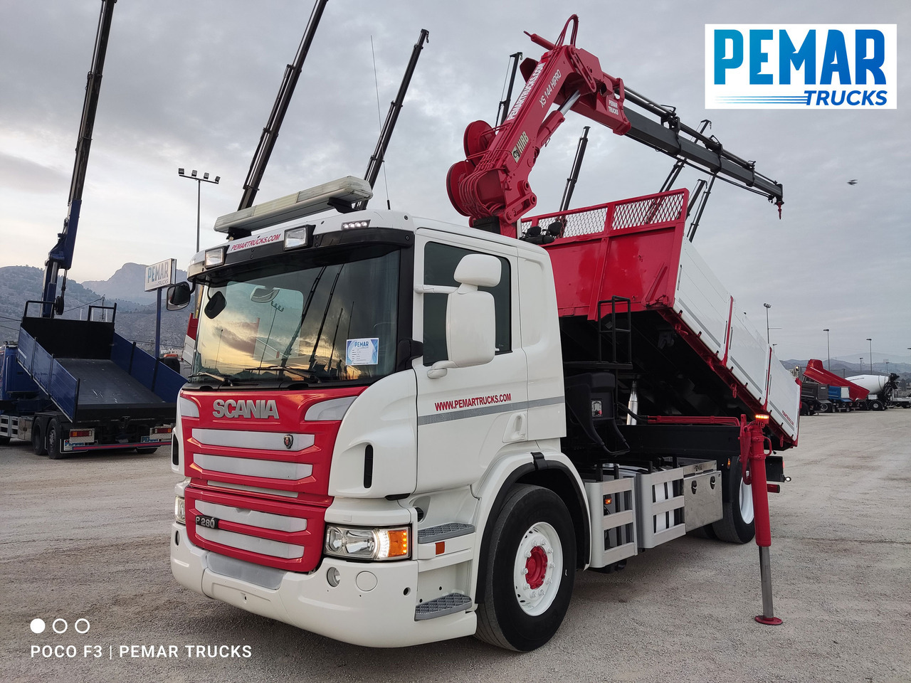 SCANIA P 280 GRUA BASCULANTE 18T EURO 6 - משאית מנוף: תמונה 1 SCANIA P 280 GRUA BASCULANTE 18T EURO 6 - משאית מנוף: תמונה 1