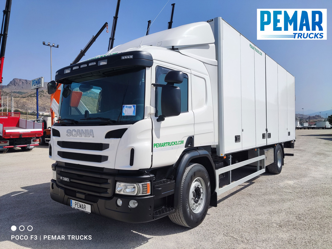SCANIA P 320 CAJA CERRADA 18T EURO 6 - משאית תיבה: תמונה 1 SCANIA P 320 CAJA CERRADA 18T EURO 6 - משאית תיבה: תמונה 1