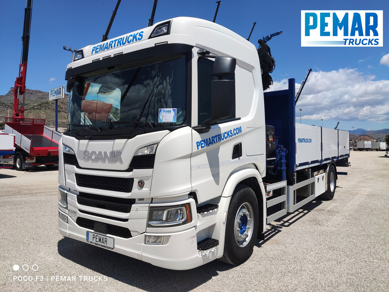 SCANIA P 370 4X2 GRUA CAJA FIJA - משאית צד נופל/ שטוחה, משאית מנוף: תמונה 2 SCANIA P 370 4X2 GRUA CAJA FIJA - משאית צד נופל/ שטוחה, משאית מנוף: תמונה 2