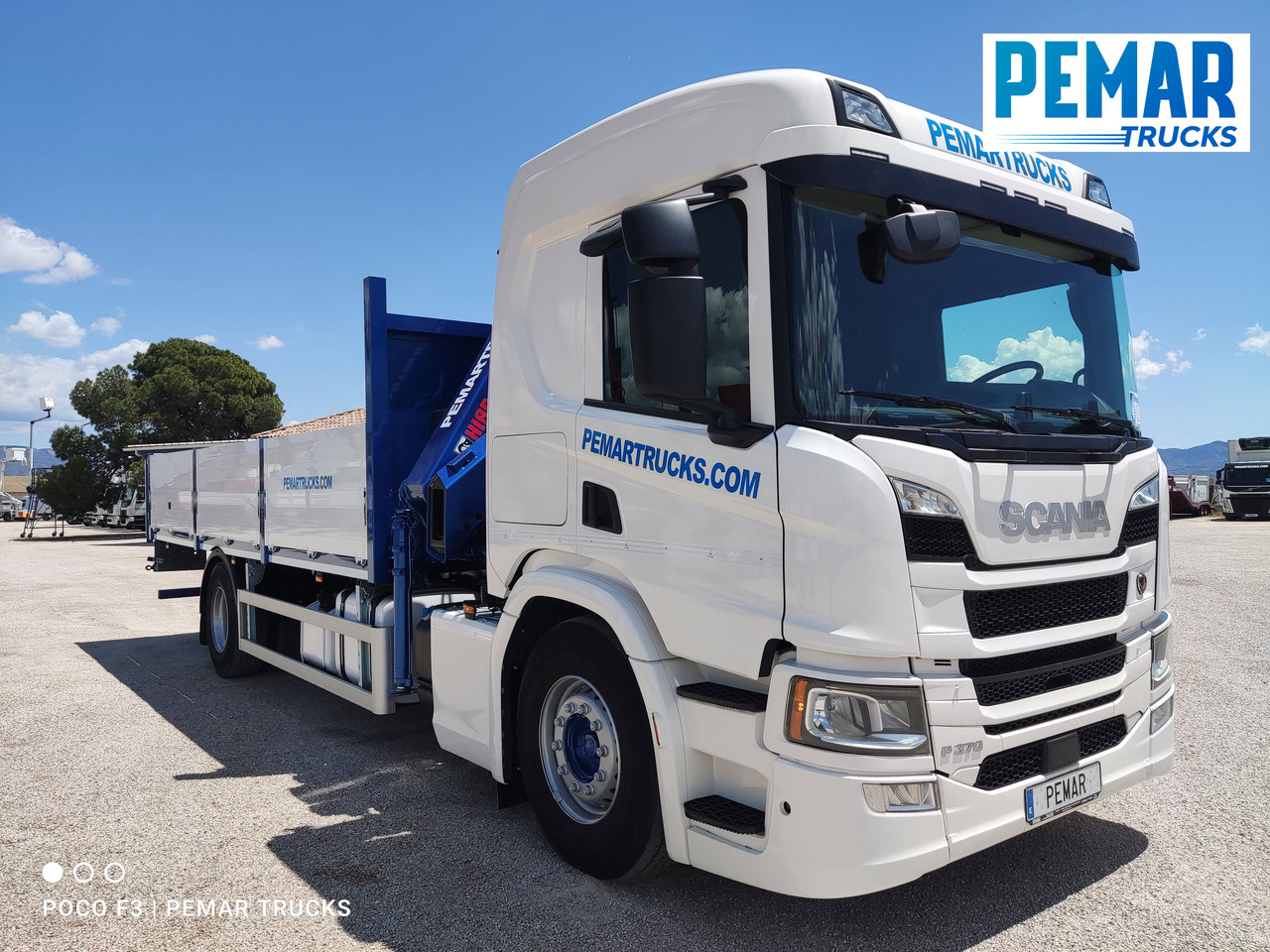SCANIA P 370 4X2 GRUA CAJA FIJA - משאית צד נופל/ שטוחה, משאית מנוף: תמונה 4 SCANIA P 370 4X2 GRUA CAJA FIJA - משאית צד נופל/ שטוחה, משאית מנוף: תמונה 4