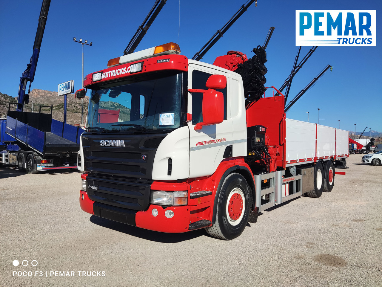 SCANIA P 400 6X2 GRUA CAJA FIJA - משאית מנוף: תמונה 2 SCANIA P 400 6X2 GRUA CAJA FIJA - משאית מנוף: תמונה 2