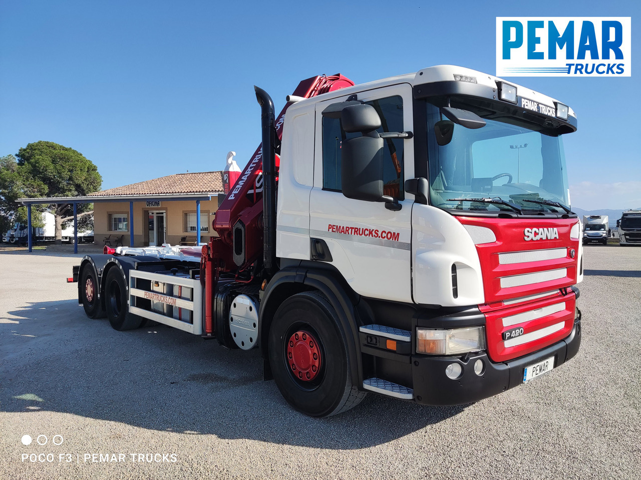 SCANIA P 420 GRUA GANCHO MULTILIFT 6X2 - משאית מנוף: תמונה 4 SCANIA P 420 GRUA GANCHO MULTILIFT 6X2 - משאית מנוף: תמונה 4