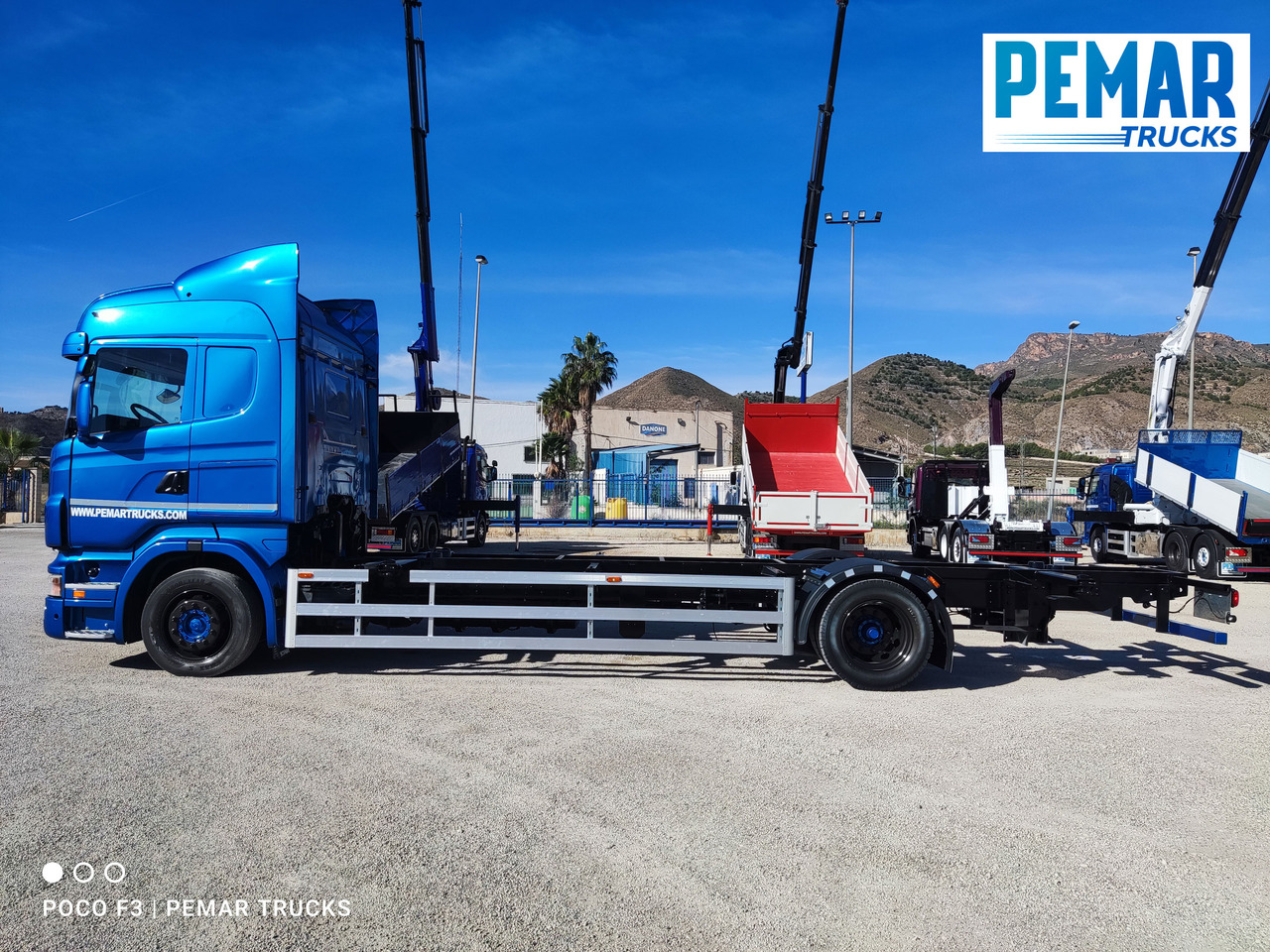 משאית עם שלדת תא SCANIA R 400 CHASIS CAJA INTERCAMBIABLE: תמונה 9
