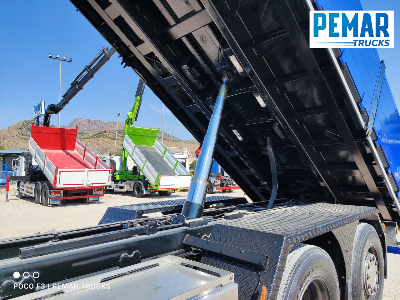 מזהיר, משאית מנוף SCANIA R 420 6X2 GRUA PALFINGER PK 23002 BASCULANTE: תמונה 19