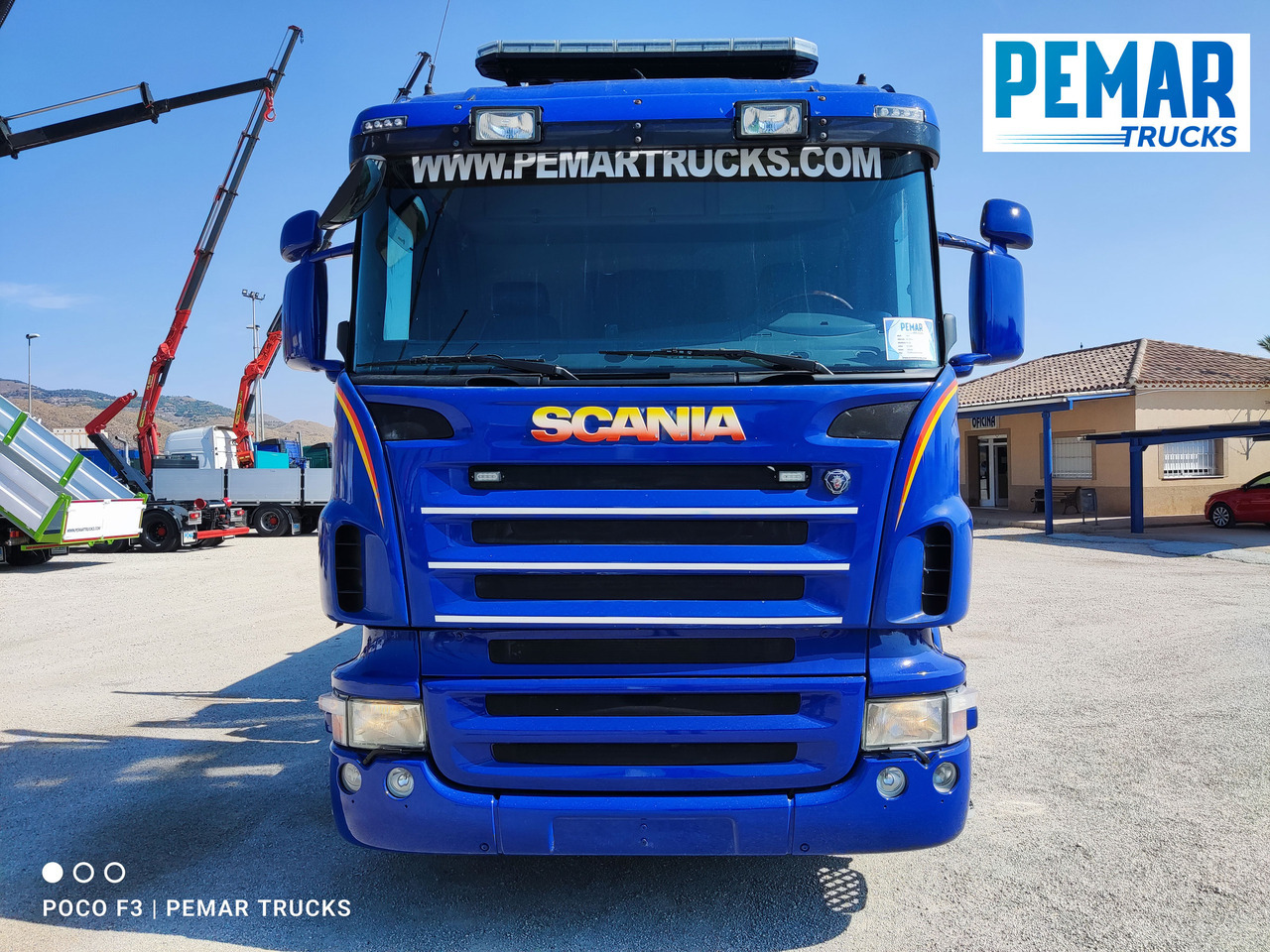 SCANIA R 420 6X2 GRUA PALFINGER PK 23002 BASCULANTE - מזהיר, משאית מנוף: תמונה 3 SCANIA R 420 6X2 GRUA PALFINGER PK 23002 BASCULANTE - מזהיר, משאית מנוף: תמונה 3