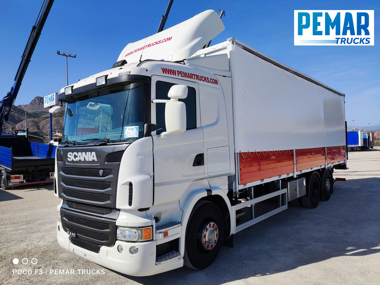 SCANIA R 440 6X2 SEMITAUTLINER - משאית וילונות צד: תמונה 2 SCANIA R 440 6X2 SEMITAUTLINER - משאית וילונות צד: תמונה 2