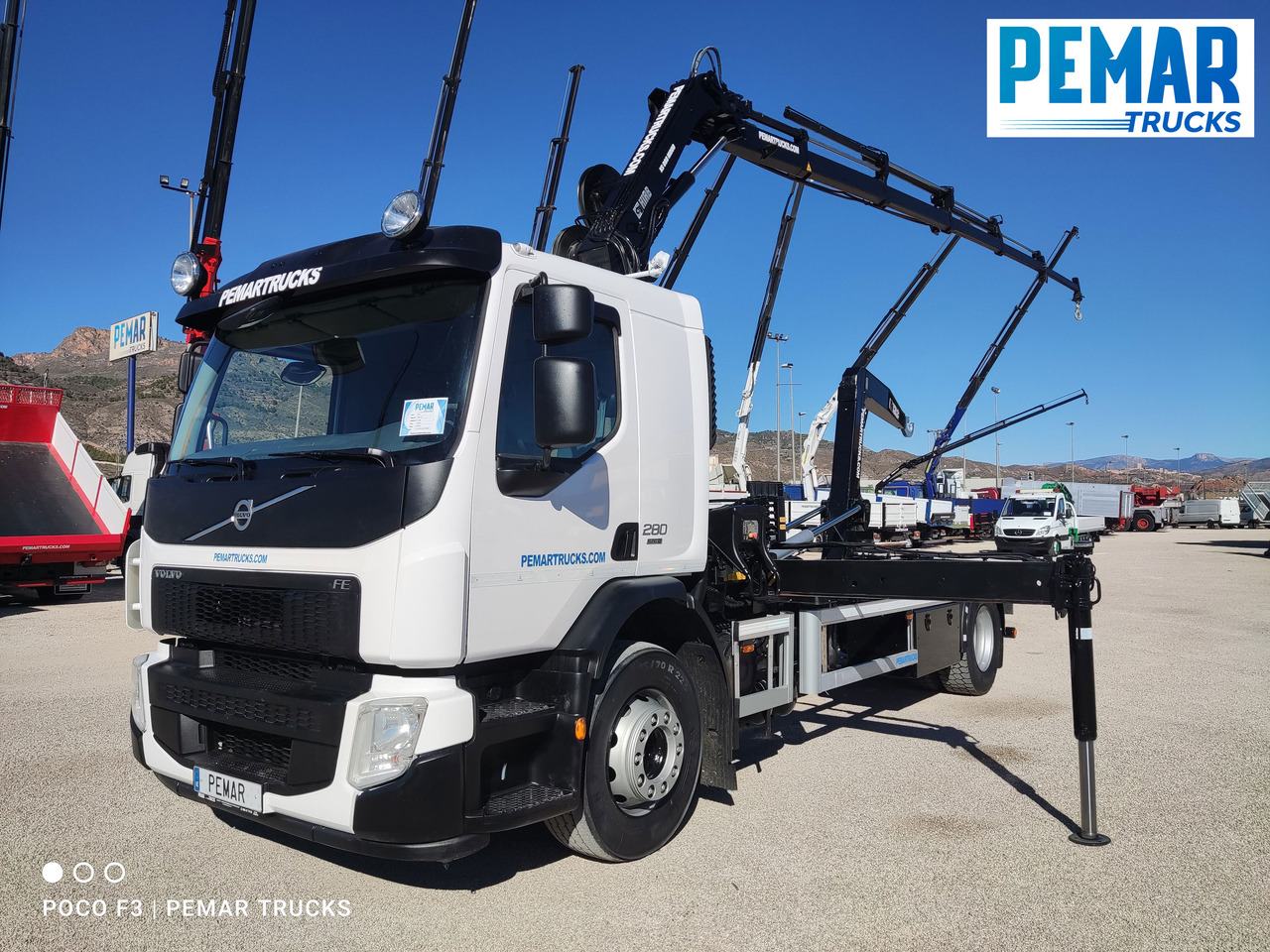 VOLVO FE 280 GRUA MULTILIFT 18T EURO 6 - מזהיר, משאית מנוף: תמונה 1 VOLVO FE 280 GRUA MULTILIFT 18T EURO 6 - מזהיר, משאית מנוף: תמונה 1
