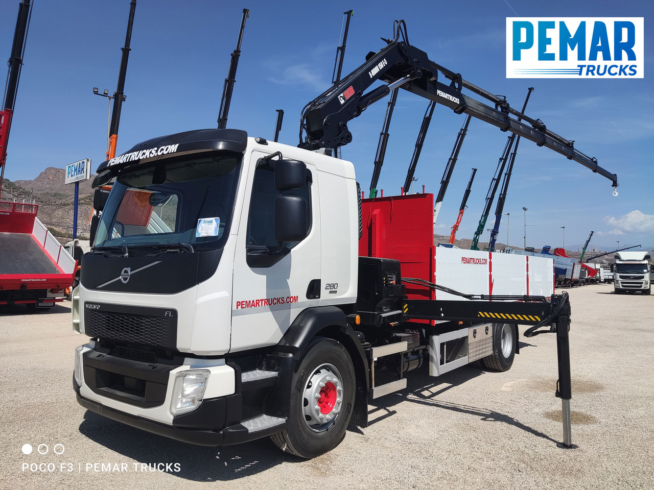VOLVO FL 280 GRUA CAJA FIJA EURO 6 - משאית מנוף: תמונה 1 VOLVO FL 280 GRUA CAJA FIJA EURO 6 - משאית מנוף: תמונה 1