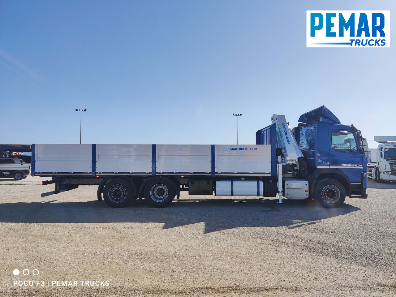 VOLVO FM 450 6X2 GRUA CAJA FIJA EURO 6 - משאית צד נופל/ שטוחה, משאית מנוף: תמונה 5 VOLVO FM 450 6X2 GRUA CAJA FIJA EURO 6 - משאית צד נופל/ שטוחה, משאית מנוף: תמונה 5