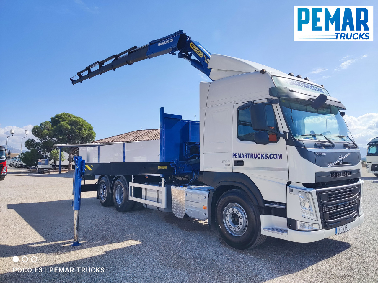 VOLVO FM 500 6X2 GRUA CAJA FIJA - משאית מנוף: תמונה 3 VOLVO FM 500 6X2 GRUA CAJA FIJA - משאית מנוף: תמונה 3