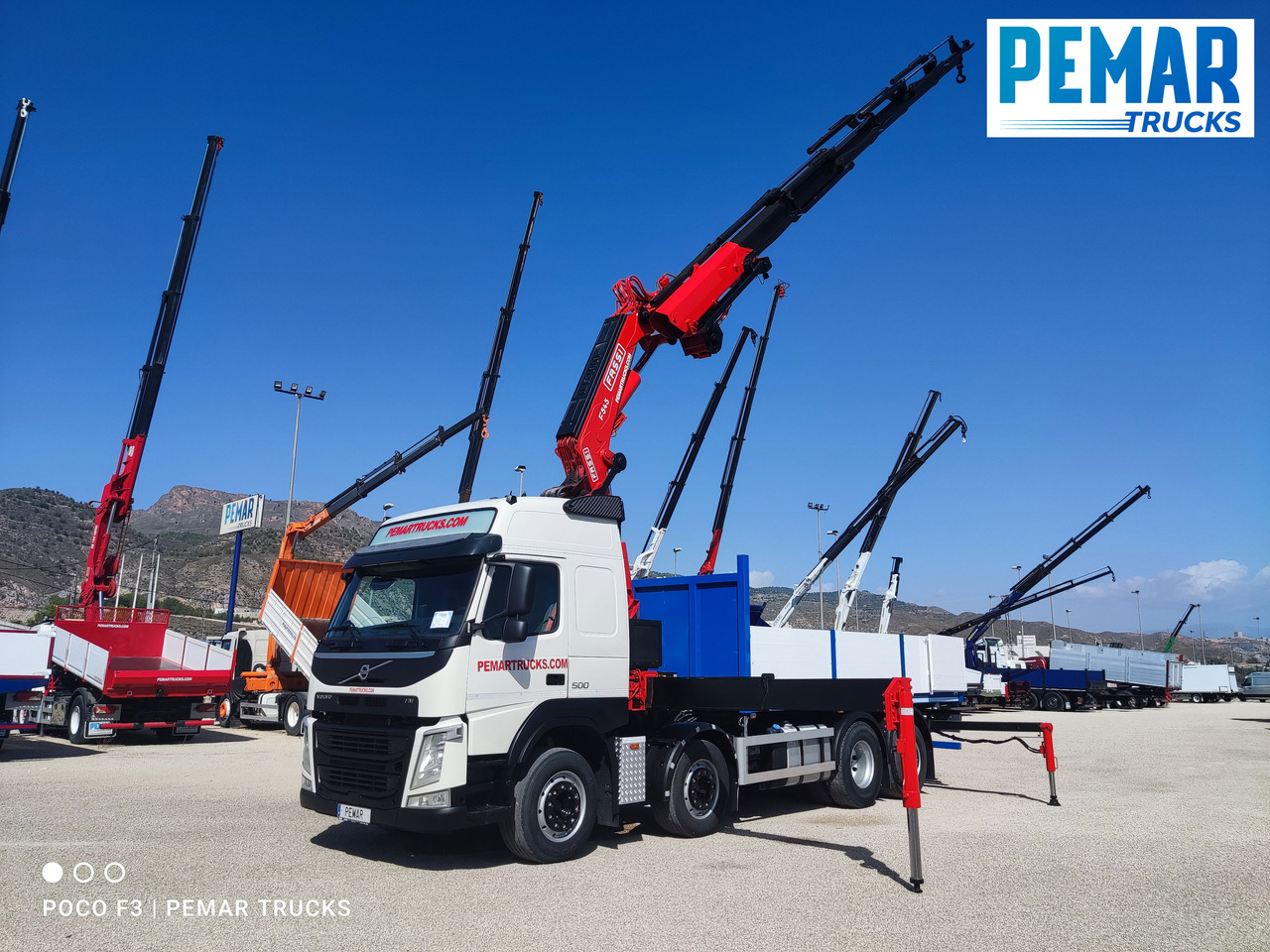 VOLVO FM 500 8X2 GRUA CAJA FIJA 32T - משאית מנוף: תמונה 5 VOLVO FM 500 8X2 GRUA CAJA FIJA 32T - משאית מנוף: תמונה 5