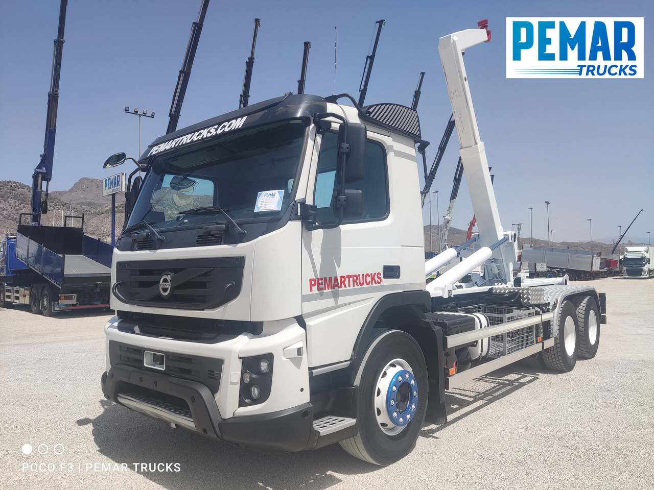 VOLVO FMX 410 6X4 MULTILIFT 21T EURO 5 - מוביל מכולות/ משאית החלפת גוף: תמונה 1 VOLVO FMX 410 6X4 MULTILIFT 21T EURO 5 - מוביל מכולות/ משאית החלפת גוף: תמונה 1