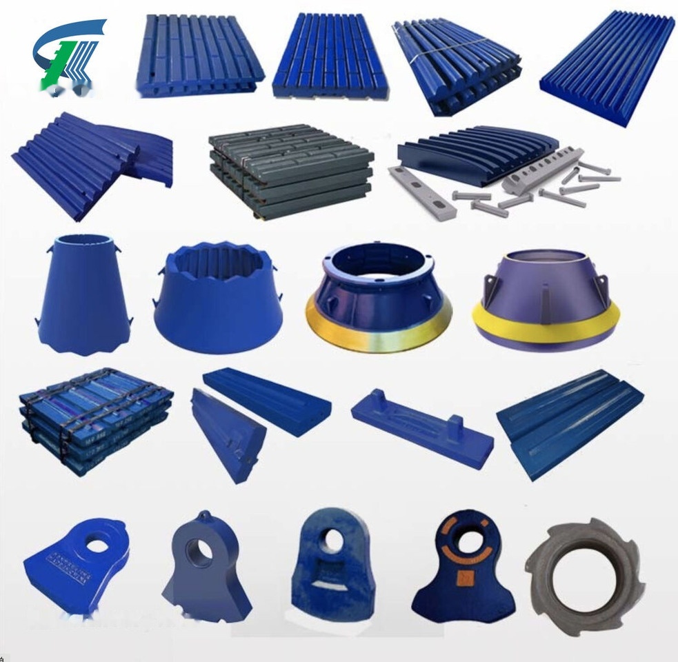 Jaw plates, mantel, concave, bowl liner for crusher - חלקי חילוף עבור מגרסה: תמונה 4 Jaw plates, mantel, concave, bowl liner for crusher - חלקי חילוף עבור מגרסה: תמונה 4