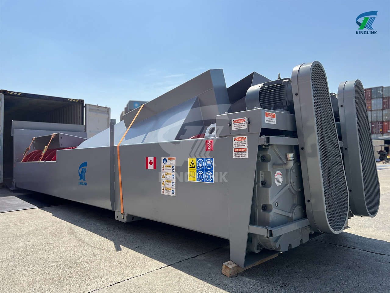 KINGLINK Sandscrew 36'' x 25' | Fine Material Washer | Sand Screw in Canada - מכונת בנייה: תמונה 1 KINGLINK Sandscrew 36'' x 25' | Fine Material Washer | Sand Screw in Canada - מכונת בנייה: תמונה 1