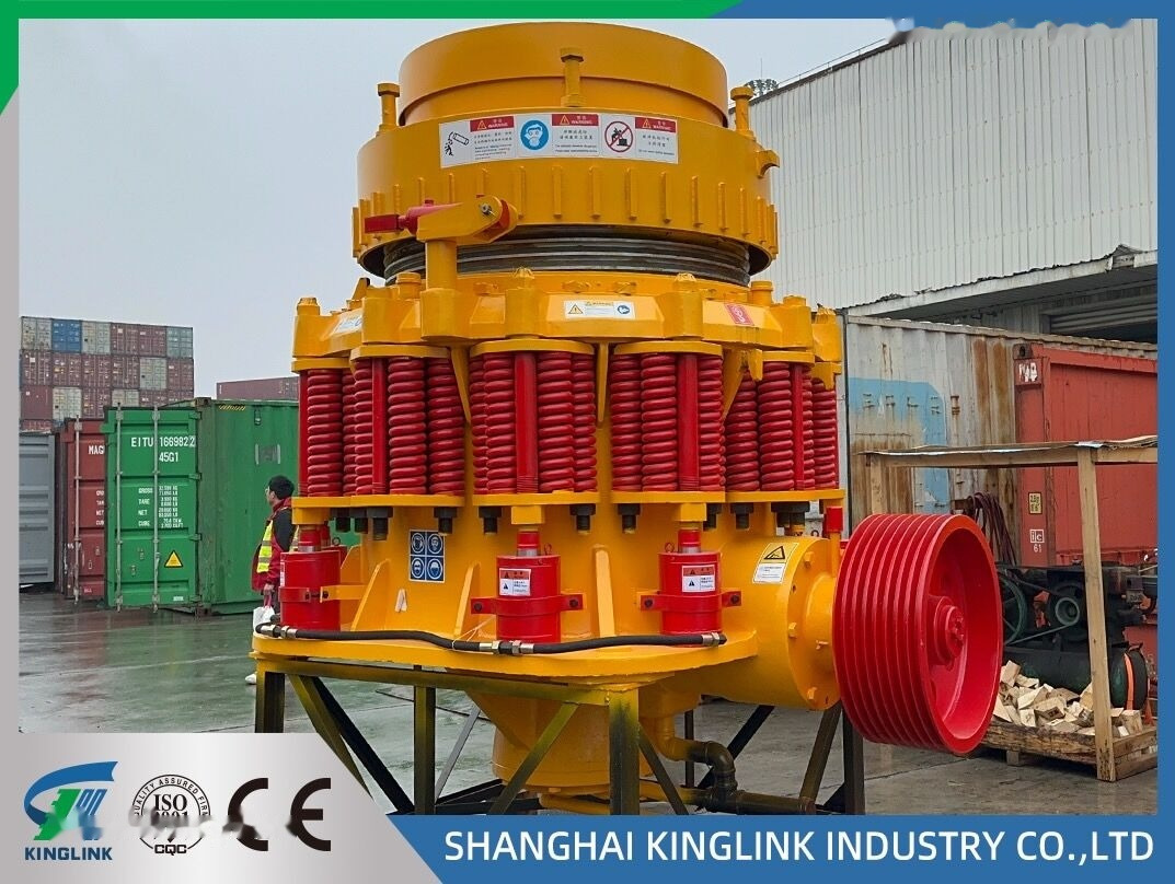 Kinglink 4 1/4 Feet Shorthead Symons Cone Crusher KLF1300 - מגרסת חרוט: תמונה 1 Kinglink 4 1/4 Feet Shorthead Symons Cone Crusher KLF1300 - מגרסת חרוט: תמונה 1