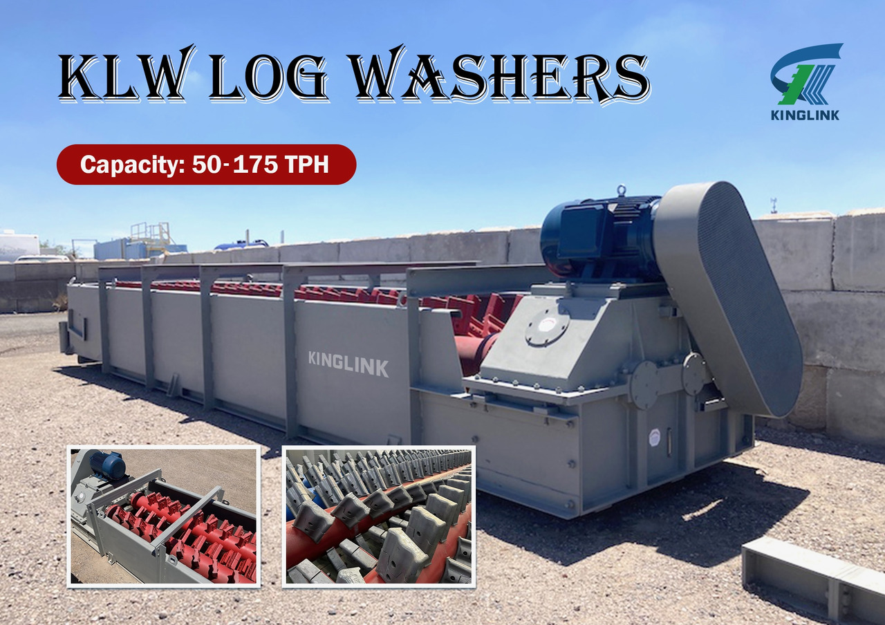 Kinglink New 36″x30′ Log Washer - מגרסה: תמונה 1 Kinglink New 36″x30′ Log Washer - מגרסה: תמונה 1
