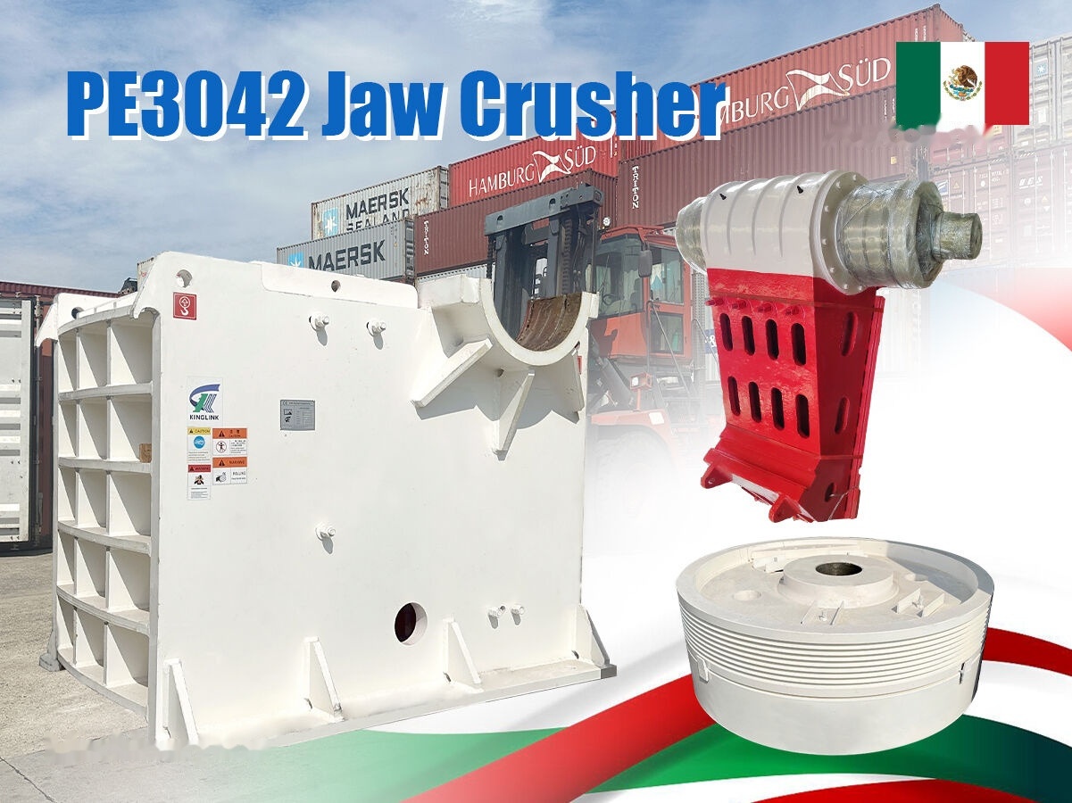 Kinglink PE3042 (30x42) Jaw Crusher | Limestone | Granite | Basalt - מגרסת מלחציים: תמונה 1 Kinglink PE3042 (30x42) Jaw Crusher | Limestone | Granite | Basalt - מגרסת מלחציים: תמונה 1