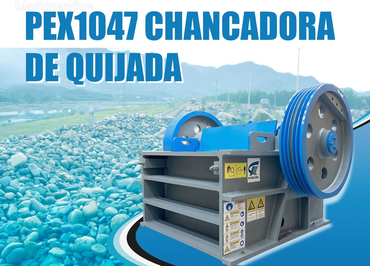 Kinglink PEX1047 CHANCADORA DE QUIJADA | TRITURADORA DE PIEDRA - מגרסת מלחציים: תמונה 1 Kinglink PEX1047 CHANCADORA DE QUIJADA | TRITURADORA DE PIEDRA - מגרסת מלחציים: תמונה 1