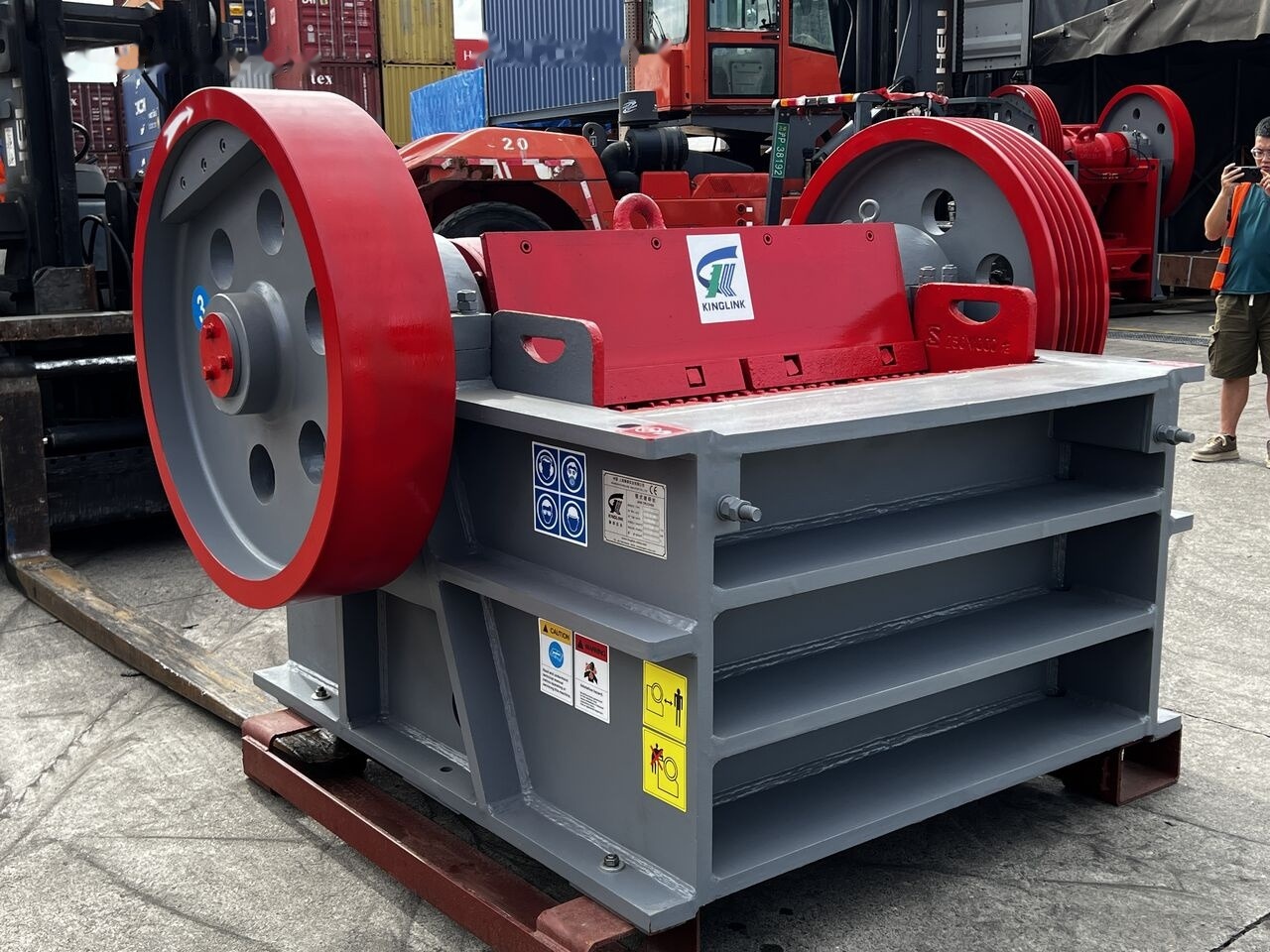 Kinglink PEX1047 Fine Jaw Crusher | Hard Stone - מגרסת מלחציים: תמונה 2 Kinglink PEX1047 Fine Jaw Crusher | Hard Stone - מגרסת מלחציים: תמונה 2