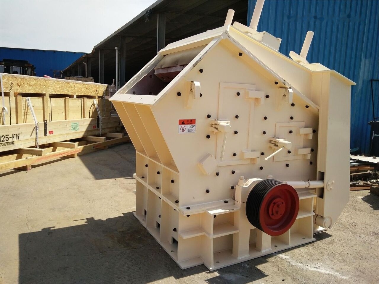 חָדָשׁ מגרסת התנגשות Kinglink PF1010 Horizontal Impact Crusher: תמונה 8