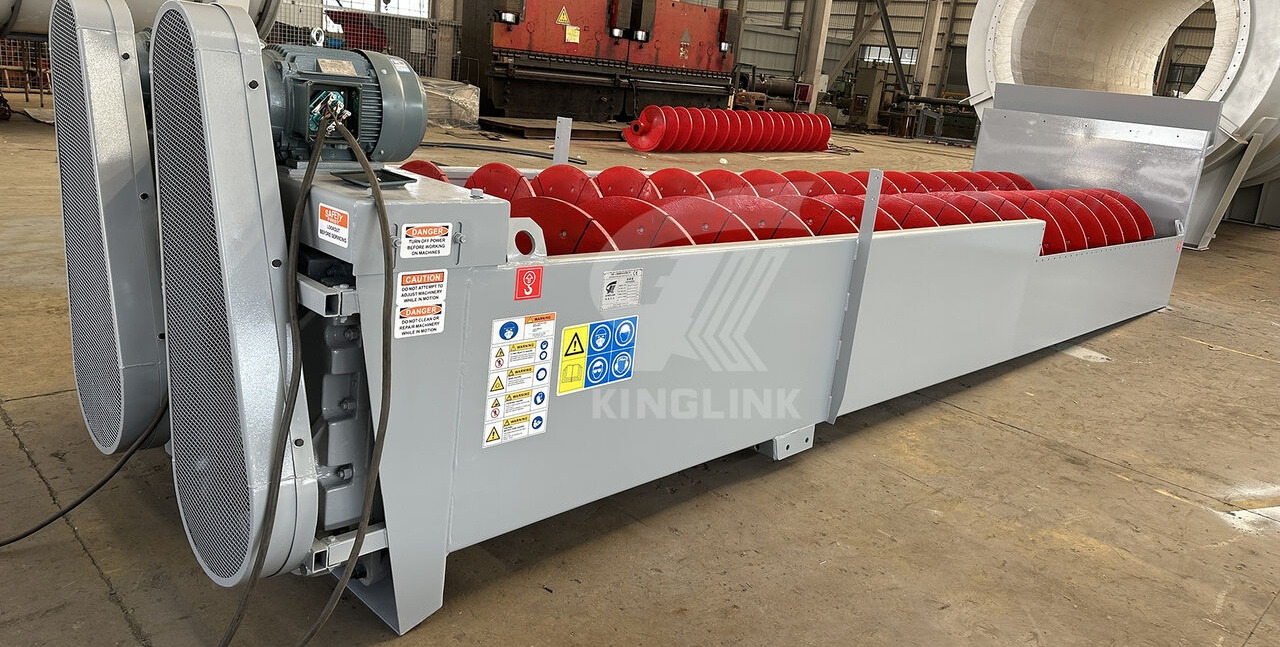 Kinglink Screw Sand Washer | 44'' x 32' Fine Material Washer - מגרסה: תמונה 2 Kinglink Screw Sand Washer | 44'' x 32' Fine Material Washer - מגרסה: תמונה 2