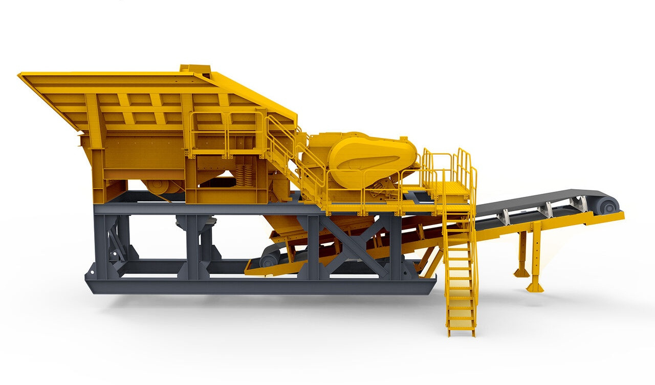 Kinglink Skid Mounted Portable Jaw Crusher Plant - מגרסה ניידת: תמונה 1 Kinglink Skid Mounted Portable Jaw Crusher Plant - מגרסה ניידת: תמונה 1