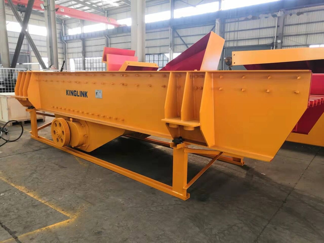 Kinglink Vibrating Grizzly Feeder 5220 | Stone Crushing Plant - מגרסה: תמונה 3 Kinglink Vibrating Grizzly Feeder 5220 | Stone Crushing Plant - מגרסה: תמונה 3
