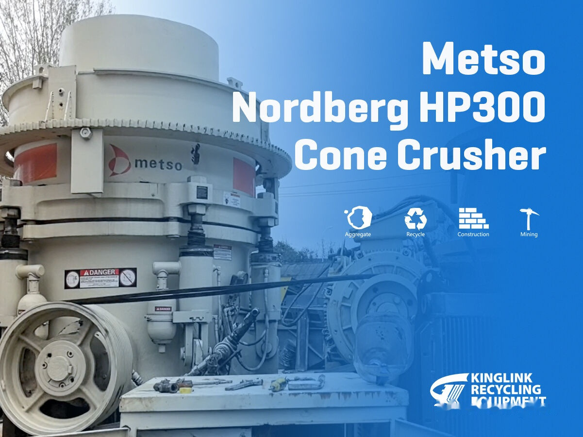 Metso Nordberg HP300 Cone Crusher - מגרסת חרוט: תמונה 1 Metso Nordberg HP300 Cone Crusher - מגרסת חרוט: תמונה 1
