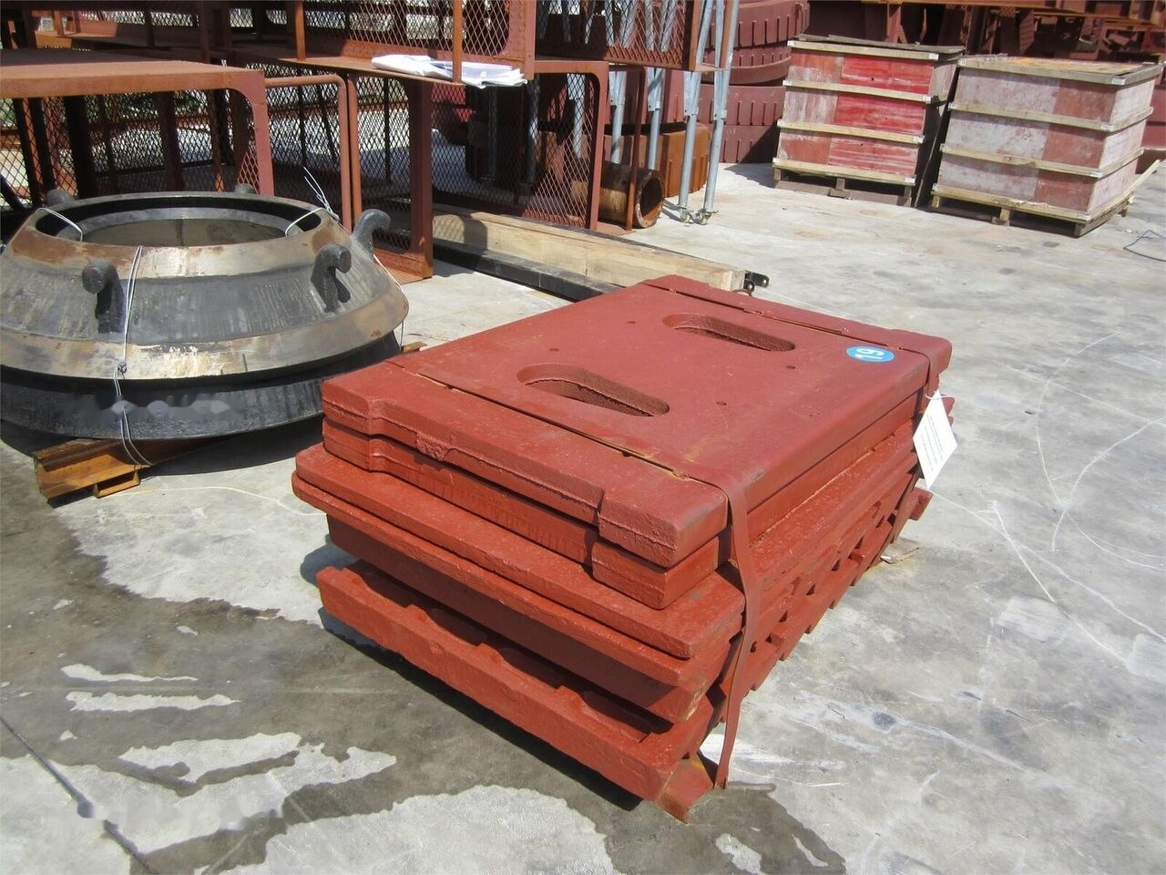 Movable and Fixed Jaw Plates for PE2436 Jaw Crusher - חלקי חילוף עבור מגרסת מלחציים: תמונה 2 Movable and Fixed Jaw Plates for PE2436 Jaw Crusher - חלקי חילוף עבור מגרסת מלחציים: תמונה 2