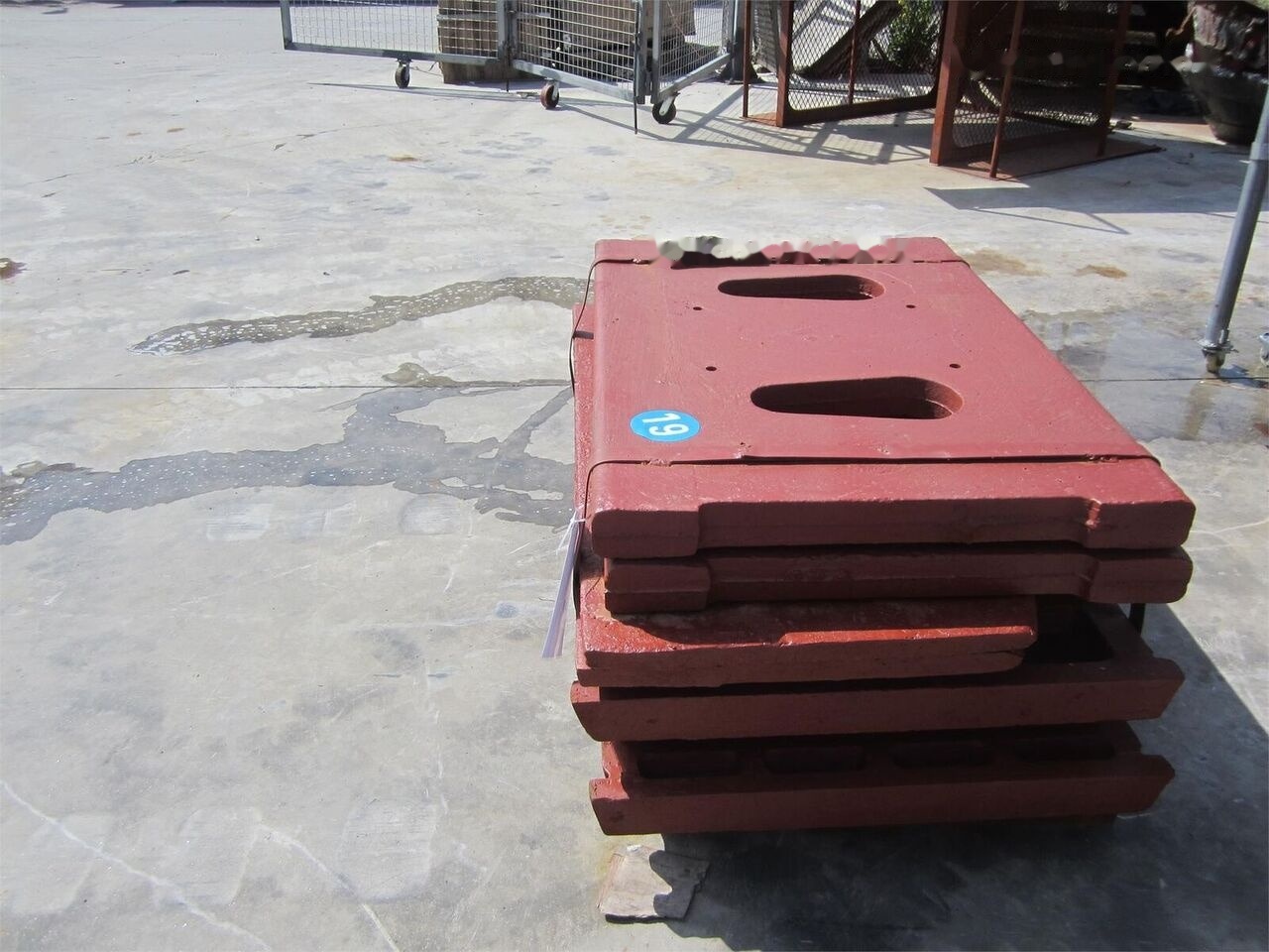 Movable and Fixed Jaw Plates for PE2436 Jaw Crusher - חלקי חילוף עבור מגרסת מלחציים: תמונה 3 Movable and Fixed Jaw Plates for PE2436 Jaw Crusher - חלקי חילוף עבור מגרסת מלחציים: תמונה 3