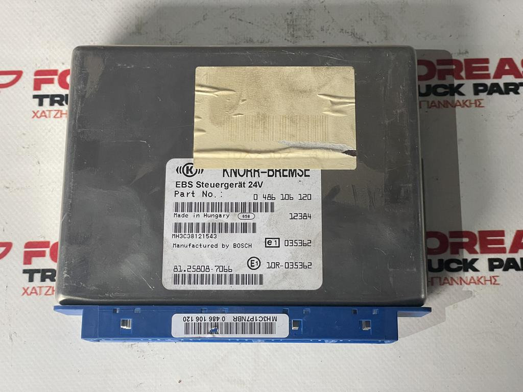 KNORR-BREMSE MAN EBS - 81.25808-7066 - ECU עבור משאית: תמונה 1 KNORR-BREMSE MAN EBS - 81.25808-7066 - ECU עבור משאית: תמונה 1