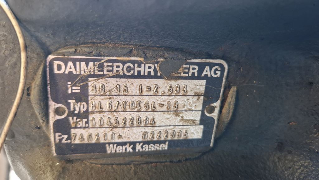 הילוך דיפרנציאלי עבור משאית MERCEDES-BENZ ACTROS MP2 HL6 15:38: תמונה 10