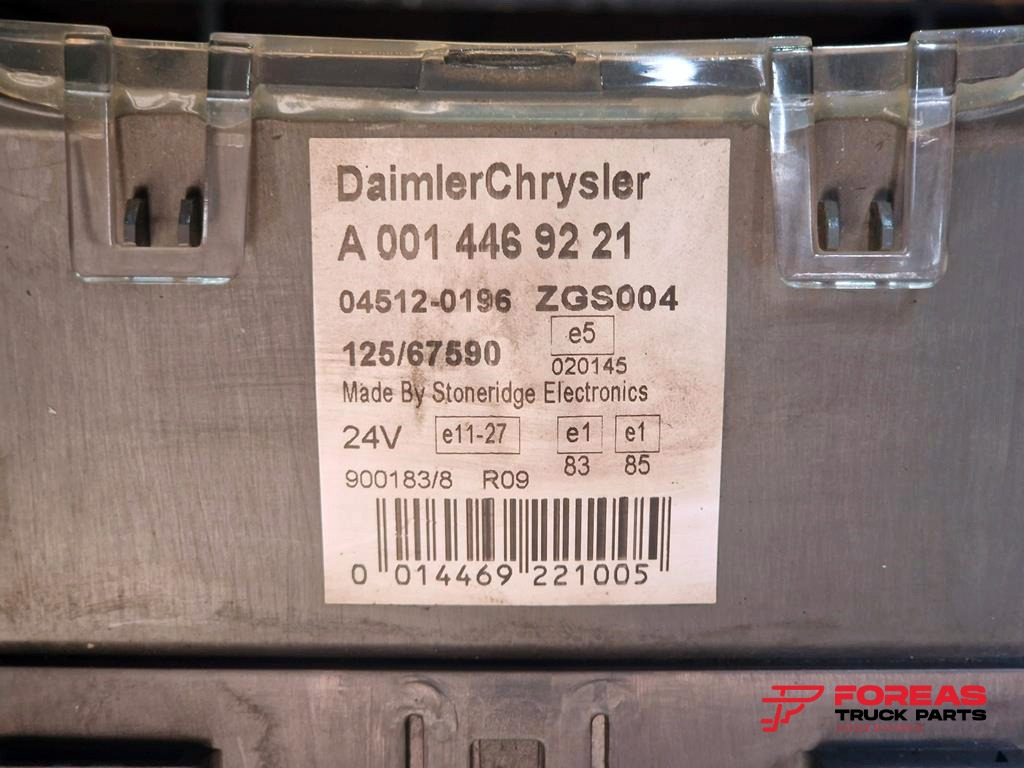 MERCEDES-BENZ ATEGO - A 0014469221 - לוח מחוונים עבור משאית: תמונה 3 MERCEDES-BENZ ATEGO - A 0014469221 - לוח מחוונים עבור משאית: תמונה 3