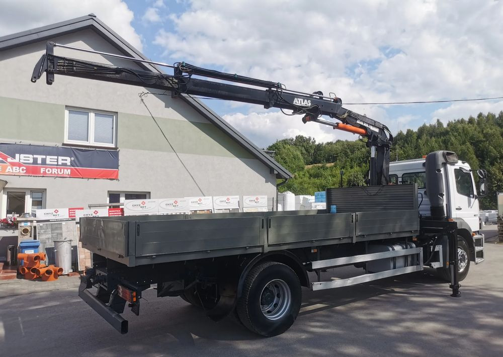 Mercedes-Benz Atego 1823 żuraw HDS Atlas 105.2 koła 315/80R22,5 - משאית צד נופל/ שטוחה, משאית מנוף: תמונה 4 Mercedes-Benz Atego 1823 żuraw HDS Atlas 105.2 koła 315/80R22,5 - משאית צד נופל/ שטוחה, משאית מנוף: תמונה 4