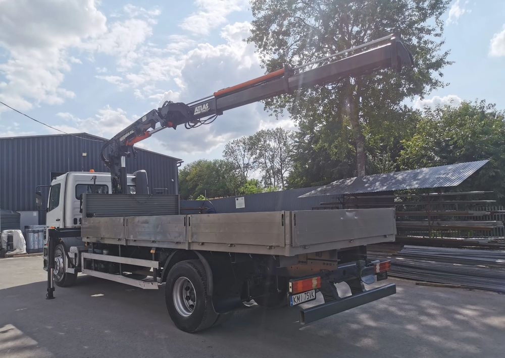 Mercedes-Benz Atego 1823 żuraw HDS Atlas 105.2 koła 315/80R22,5 - משאית צד נופל/ שטוחה, משאית מנוף: תמונה 5 Mercedes-Benz Atego 1823 żuraw HDS Atlas 105.2 koła 315/80R22,5 - משאית צד נופל/ שטוחה, משאית מנוף: תמונה 5