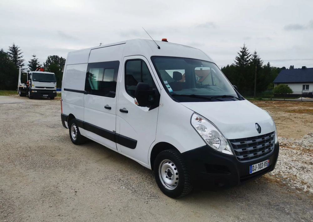 Renault Master Dystrybutor doka 7-osobowy Kamera Klima Dubel 2.3dCi-125KM Brygadówka - כלי רכב מסחרי עם לוח: תמונה 2 Renault Master Dystrybutor doka 7-osobowy Kamera Klima Dubel 2.3dCi-125KM Brygadówka - כלי רכב מסחרי עם לוח: תמונה 2