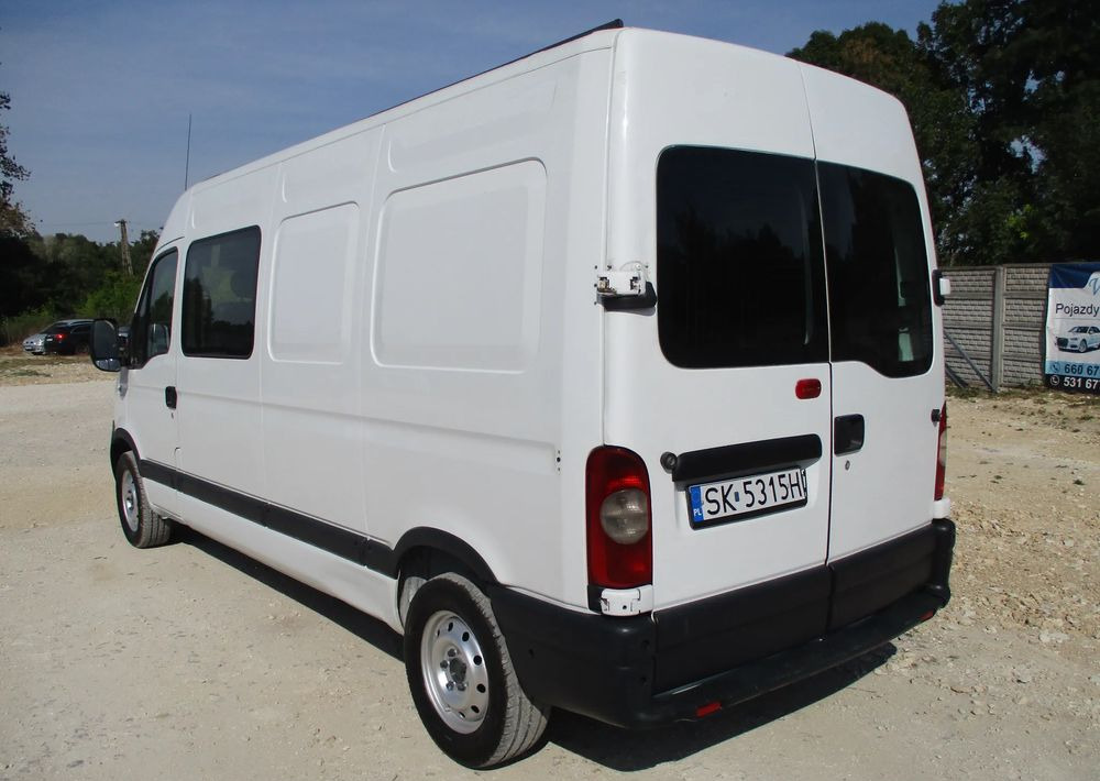 Renault Master L2H2 doka 6-osobowy Dubel 2.5dCi Brygadówka - כלי רכב מסחרי עם לוח: תמונה 5 Renault Master L2H2 doka 6-osobowy Dubel 2.5dCi Brygadówka - כלי רכב מסחרי עם לוח: תמונה 5