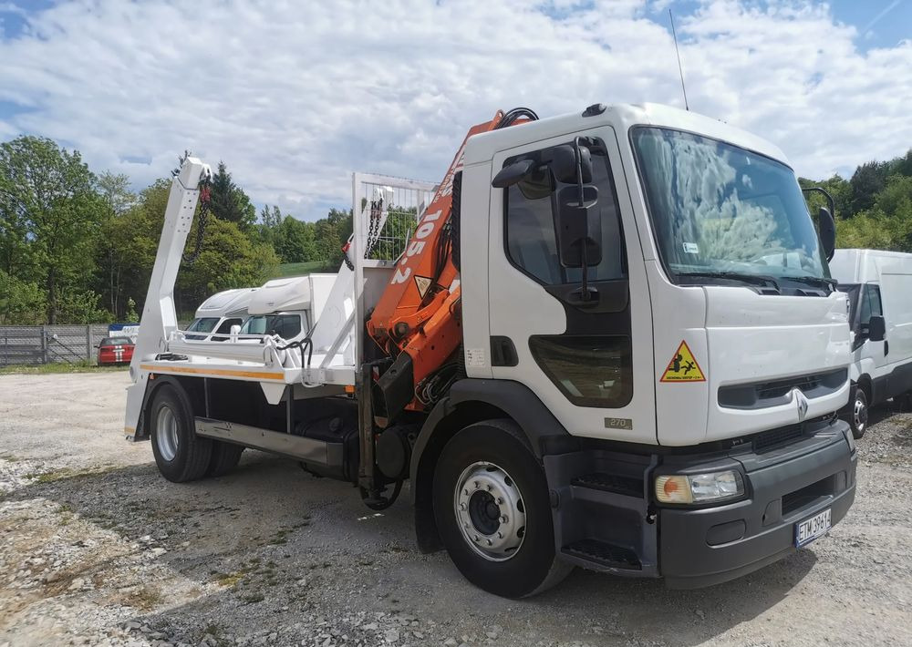 Renault Premium 270DCi + żuraw HDS Atlas 105.2 + Bramowiec MEILLER 12t Kontener - משאית דילוג העמסה, משאית מנוף: תמונה 2 Renault Premium 270DCi + żuraw HDS Atlas 105.2 + Bramowiec MEILLER 12t Kontener - משאית דילוג העמסה, משאית מנוף: תמונה 2
