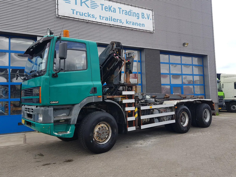 Ginaf M 3335 S 6x6 Palfinger PK 14080 + NCH - משאית מערכת כבלים, משאית מנוף: תמונה 4 Ginaf M 3335 S 6x6 Palfinger PK 14080 + NCH - משאית מערכת כבלים, משאית מנוף: תמונה 4
