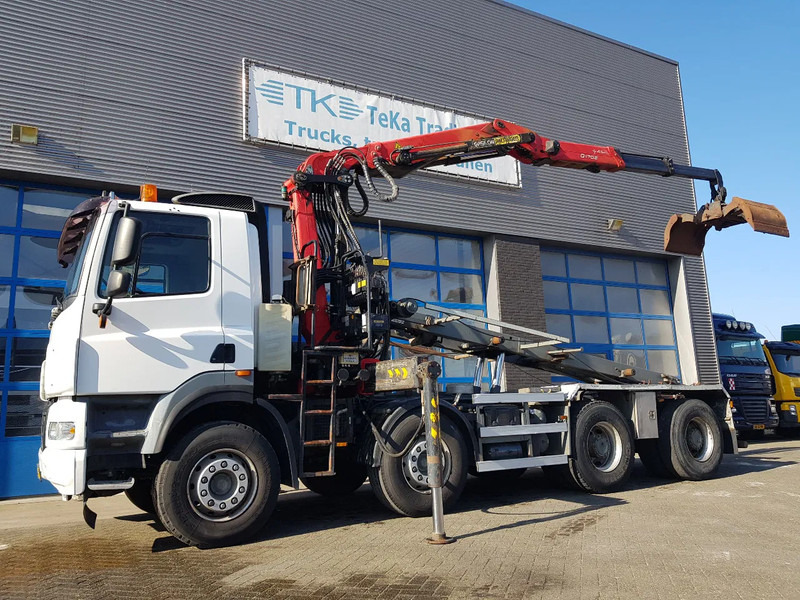 Ginaf X 4241 S 8x4 NCH Z-Crane Epsilon Palfinger Q170Z88 - משאית מערכת כבלים, משאית מנוף: תמונה 1 Ginaf X 4241 S 8x4 NCH Z-Crane Epsilon Palfinger Q170Z88 - משאית מערכת כבלים, משאית מנוף: תמונה 1