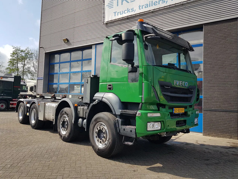 Iveco Stralis 450 8x4 Steel Nieuwe Apk/TÜV 430.000 km kettingsyst 30 ton - מוביל מכולות/ משאית החלפת גוף: תמונה 5 Iveco Stralis 450 8x4 Steel Nieuwe Apk/TÜV 430.000 km kettingsyst 30 ton - מוביל מכולות/ משאית החלפת גוף: תמונה 5