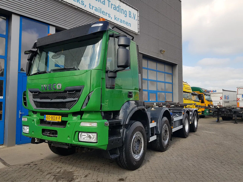 Iveco Stralis 450 8x4 Steel Nieuwe Apk/TÜV 430.000 km kettingsyst 30 ton - מוביל מכולות/ משאית החלפת גוף: תמונה 2 Iveco Stralis 450 8x4 Steel Nieuwe Apk/TÜV 430.000 km kettingsyst 30 ton - מוביל מכולות/ משאית החלפת גוף: תמונה 2